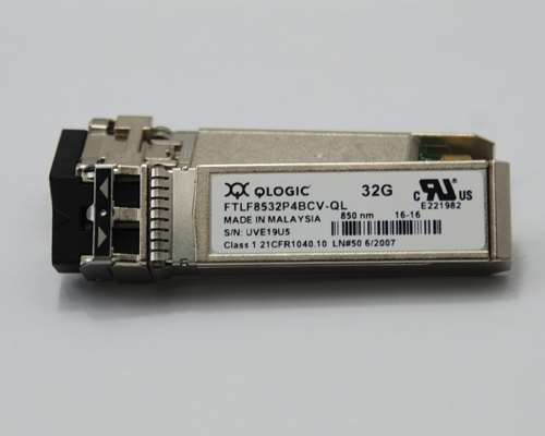 QLOGIC FTLF8532P4BCV-QL 32G FIBRE CHANNEL (32GFC) SHORT-WAVELENGTH SFP+ OPTICAL TRANSCEIVER. BULK. IN STOCK.