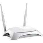 TP-LINK - TL-MR3420 WIRELESS N300 3G/4G ROUTER, 2.4GHZ 300MBPS, COMPATIBLE WITH UMTS/HSPA/EVDO USB MODEM, 2X 5DBI ANTENNAS - TL-MR3420 1XUSB 1XWAN 4XLAN (TL-MR3420). BULK. IN STOCK.