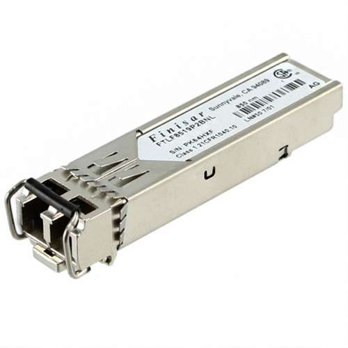 FINISAR FTLF8519P2BNL 1000BASE-SX SFP TRANSCEIVER MODULE - 1 X 1000BASE-SX. REFURBISHED. IN STOCK.