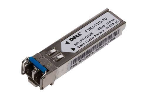 DELL 5P571 2.125GBPS 1000BASE-LX SINGLE-MODE 10KM 1310NM DUPLEX LC CONNECTOR SFP TRANSCEIVER MODULE. REFURBISHED. IN STOCK.