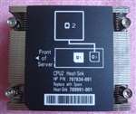 HP 707834-001 VC PROCESSOR HEATSINK FOR PROLIANT SL200 SERIES PROC2 SL270S GEN8 4U E5-2660 RHT TRAY SVR. USED. IN STOCK.