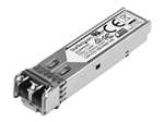 STARTECH GIGABIT FIBER 1000BASE-SX SFP TRANSCEIVER MODULE - HP 3CSFP91 COMPATIBLE - MM LC - 550M (1804 FT) - SFP (MINI-GBIC) TRANSCEIVER MODULE - GIGABIT ETHERNET(3CSFP91ST). BULK. IN STOCK.