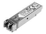 STARTECH GIGABIT FIBER 1000BASE-LX SFP TRANSCEIVER MODULE - CISCO GLC-LX-SM-RGD COMPATIBLE - SM LC - 10 KM (6.2 MI) - SFP (MINI-GBIC) TRANSCEIVER MODULE - GIGABIT ETHERNET(GLCLXSMRGDST). BULK. IN STOCK.