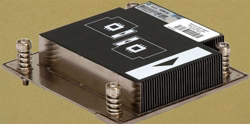 HP 779142-001 SCREW DOWN TYPE HEATSINK FOR PROLIANT XL2X0 G9 XL230A G9. USED. IN STOCK.