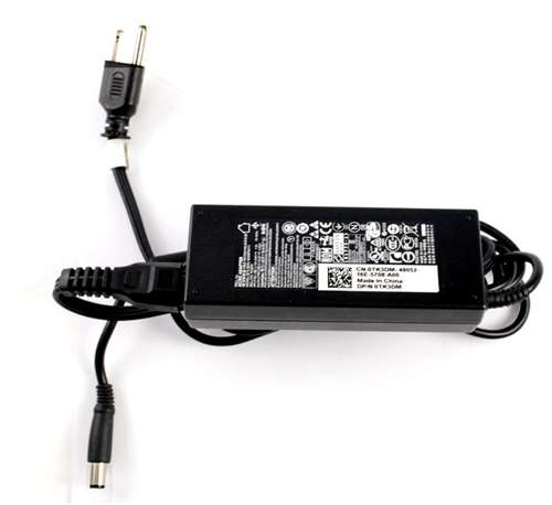 DELL DQ3T6XF 90 WATT 19 VOLT AC ADAPTER WITHOUT POWER CABLE FOR INSPIRON LATTITUDE E-FAMILY LAPTOP. REFURBISHED. IN STOCK.