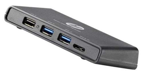 HP F3S42AA 3001PR USB 3.0 PORT REPLICATOR FOR ELITEBOOK FOLIO 1040 NOTEBOOK. REFURBISHED. IN STOCK.