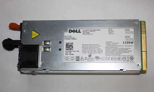 DELL - 1100 WATT POWER SUPPLY FOR POWEREDGE R510 / R810 / R910 / T710 (N3WRV). REFURBISHED. IN STOCK.
