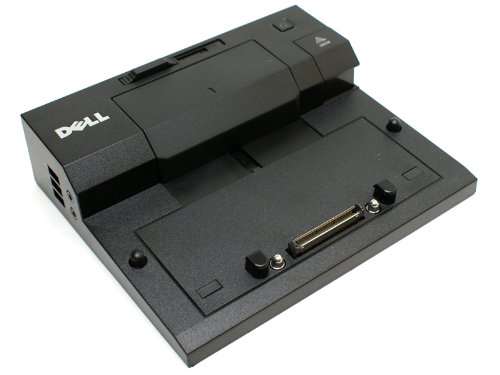 DELL XX066 PORT REPLICATOR (NO AC ADAPTER) FOR LATITUDE E-FAMILY PRECISION MOBILE WORKSTATIONS. REFURBISHED. IN STOCK.