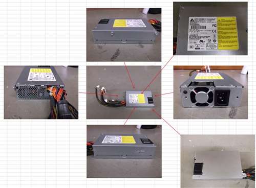 HP - 250 WATT POWER SUPPLY FOR HP PROLIANT DL320E G8 V2 (DPS-250A-HP). REFURBISHED. IN STOCK.