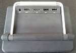 HP 620696-001 SLATE DOCK FOR NOTEBOOK. REFURBISHED. IN STOCK.