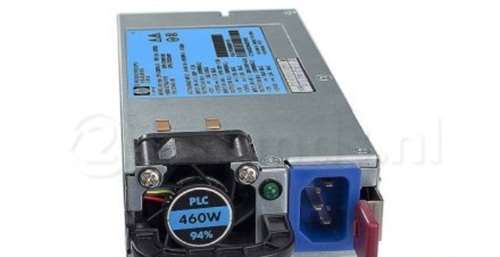 HP - 460 WATT COMMON SLOT POWER SUPPLY FOR PROLIANT DL180 DL160 G6 DL (HSTNS-PD23B). REFURBISHED. IN STOCK.