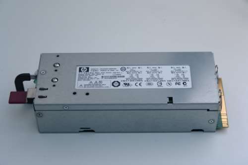 HP 405914-001 575 WATT REDUNDANT POWER SUPPLY FOR PROLIANT DL320S. REFURBISHED. IN STOCK.