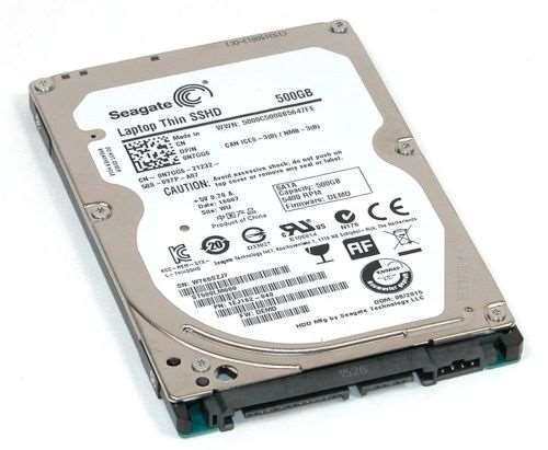 DELL N7GG6 LAPTOP THIN SSHD 500GB 64MB BUFFER MLC SATA-6GBPS 2.5INCH INTERNAL SOLID STATE HYBRID DRIVE. REFURBISHED. IN STOCK.