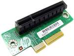 HP 671324-001 8-PORT LOW-PROFILE PCI-E RISER BOARD 1U FORM FACTOR FOR PROLIANT DL320E G8. REFURBISHED. IN STOCK.
