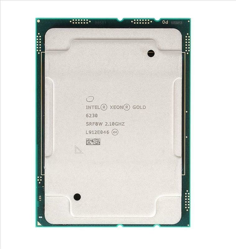 INTEL SRF8W CD8069504193701 Xeon Gold 6230 2.1GHz 27.5MB 20 Core FCLGA3647 CPU PROCESSOR. REFURBISHED. IN STOCK.