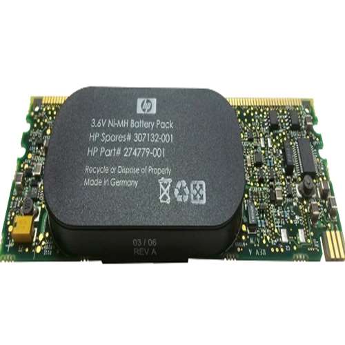 HP 307132-001 3.6V NIMH 500MAH BATTERY FOR SMART ARRAY 641/642, 6400, P600 AND E200 CONTROLLER. REFURBISHED. IN STOCK. (GROUND SHIP ONLY)