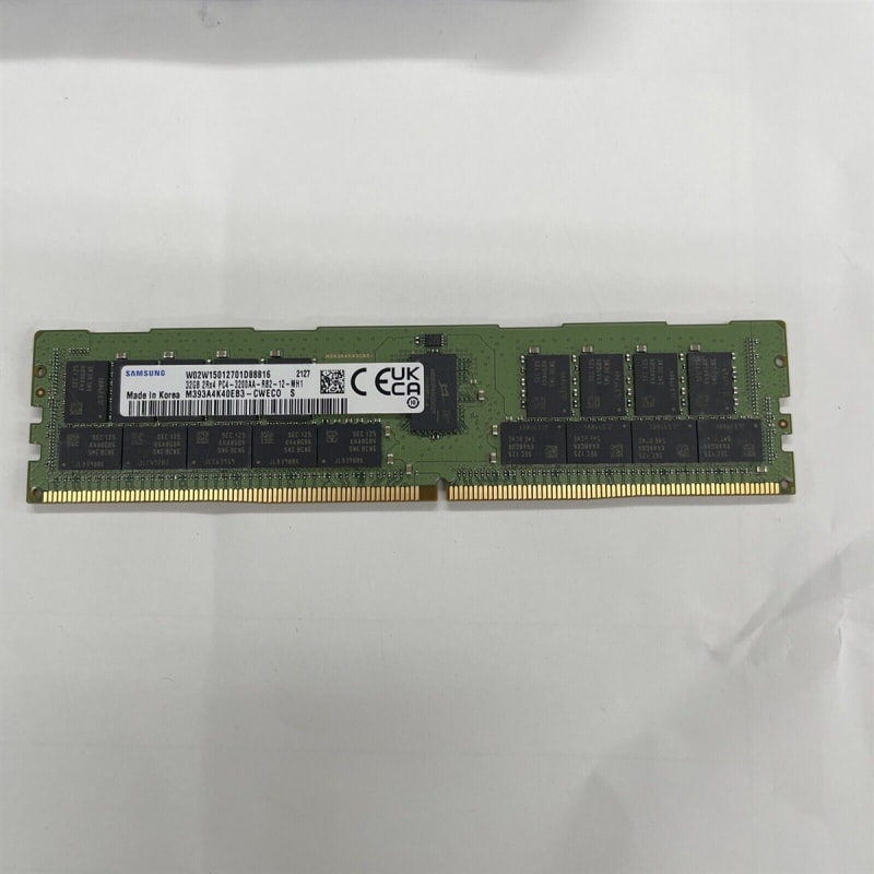 Samsung M393A4K40EB3-CWE 32G DDR4 3200MHZ ECC REG. BULK. IN STOCK.