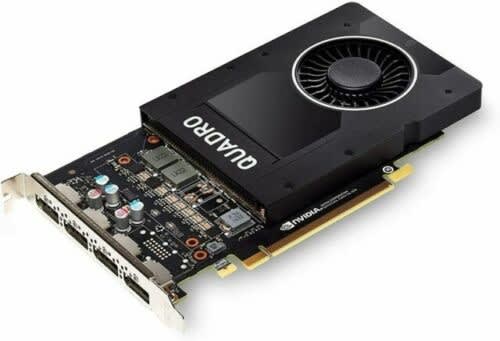 HP 919988-002 NVIDIA Quadro P2000 5 GB GDDR5 4x Display Port Video Graphics Card. REFURBISHED. IN STOCK.