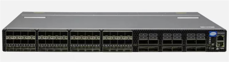 Mellanox Nvidia SN3420-CB2FC 25GbE/100G Leaf/Aggregation Switch. REFURBISHED. IN STOCK