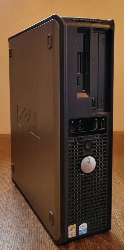 DELL OPTIPLEX GX520 NO RAM NO HDD NO OS CHASSIS. REFURBISHED. IN STOCK.