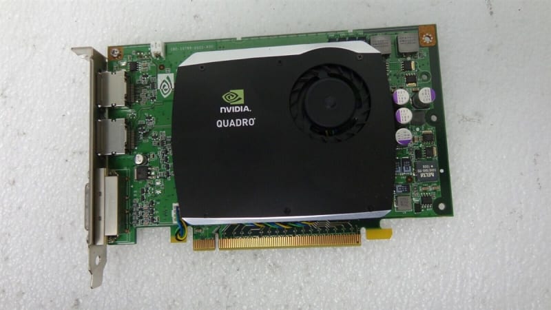 HPE 519295-001 HPE NVIDIA QUADRO FX580 512MB GRAPHICS CARD. REFURBISHED. IN STOCK.
