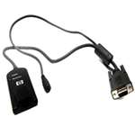 HP 375203-001 KVM CAT5 1-PACK SERIAL INTERFACE ADAPTER. REFURBISHED. IN STOCK.