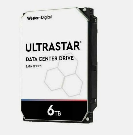 Western Digital HUS726T6TALE6L4 Ultrastar Dc Hc310 6tb 7200rpm Sata-6gbps 256mb Buffer 512e Se 3.5inch Internal Hard Drive. BULK. IN STOCK.