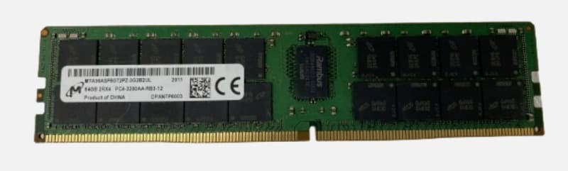 SUPERMICRO MEM-DR464MC-ER32 64gb (1x64gb) 3200mhz Pc4-25600 Cl22 Ecc Registered Dual Rank X4 1.2v Ddr4 Sdram 288-pin Rdimm Memory Module. Micron Oem Mta36asf8g72pz-3g2b2. BULK. IN STOCK.