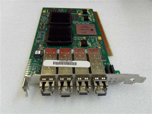 LSI LOGIC - 4-PORT 2GB PCI-X FC HOST BUS ADAPTER (LSI7402XP-NCR). REFURBISHED. IN STOCK.