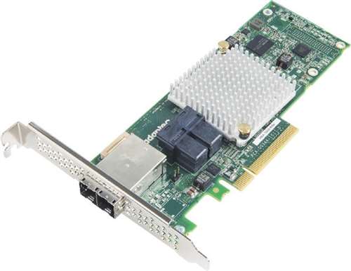 ADAPTEC 2288500-R 1000-8I8E 12GB 16PORT PCI-E 3.0 X8 LOW PROFILE SAS/SATA HOST BUS ADAPTER. BULK. IN STOCK.