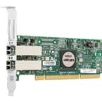 DELL JX250 EMULEX 4GB DUAL CHANNEL PCI-EXPRESS FIBRE CHANNEL HOST BUS ADAPTER WITH HALF HEIGHT BRACKET CARD ONLY. SYSTEM PULL. IN STOCK.