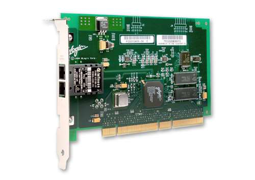 QLOGIC - SANBLDE 1GB 64BIT 66MHZ PCI FIBRE CHANNEL HOST BUS ADAPTER (QLA2200F66)WITH STANDARD BRACKET. REFURBISHED. IN STOCK.