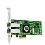DELL LPE11002-DELL LIGHTPULSE 4GB DUAL PORT PCI-EXPRESS FIBRE CHANNEL HOST BUS ADAPTER WITH HALF HEIGHT BRACKET. SYSTEM PULL. IN STOCK.
