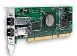 IBM 03N5029 4GB DUAL PORT PCI-X FIBRE CHANNEL HOST BUS ADAPTER WITH STANDARD BRACKET CARD ONLY. REFURBISHED. IN STOCK.