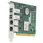 HP AB465A-69002 2GB PCI-X 1000BASE-T FIBRE CHANNEL HOST BUS ADAPTER WITH STANDARD BRACKET CARD ONLY. REFURBISHED. IN STOCK.
