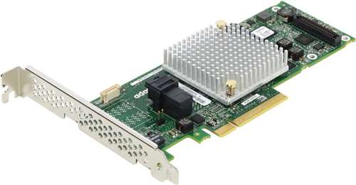 DELL KJX16 ADAPTEC ASR-8405 12GB/S SAS PCI EXPRESS 3.0 X8 4 SAS PORT(S) RAID CONTROLLER. BULK. IN STOCK.
