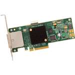 LSI LOGIC LSI00285 8 CHANNEL PCIE 2.0 6GB/S SAS HBA. REFURBISHED. IN STOCK.