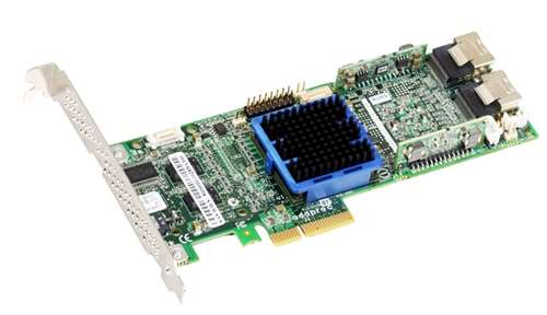 ADAPTEC ASR-3805 8 CHANNEL PCI EXPRESS X4 SATA/SAS LOW PROFILE RAID CONTROLLER R0HS WITH 128MB CACHE. REFURBISHED. IN STOCK.