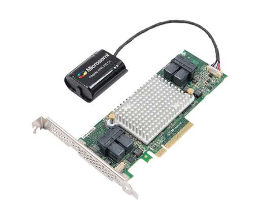 ADAPTEC ASR-81605ZQ 81605ZQ SINGLE 12GB/S PCI EXPRESS 3.0 X8 SAS RAID CONTROLLER CARD. BULK. IN STOCK.