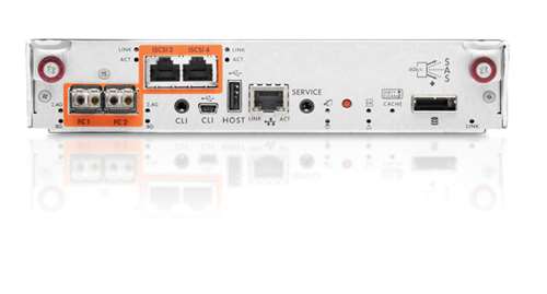 HP 582937-001 STORAGEWORKS P2000 G3 FC/ISCSI COMBO MODULAR SMART ARRAY RAID CONTROLLER. REFURBISHED. IN STOCK.