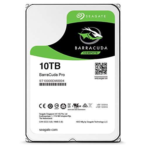 SEAGATE ST10000DM0004 BARRACUDA PRO 10TB 7200RPM SATA-6GBPS 256MB BUFFER 3.5INCH INTERNAL HARD DISK DRIVE. BULK. IN STOCK.