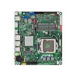 INTEL BLKDQ77KB THIN MINI ITX MOTHERBOARD LGA1155, TWO 204-PIN DDR3 SDRAM, INTEL Q77 EXPRESS CHIPSET,16 GB MEMORY AND SUPPORT UP TO DDR3 1600/1333 MHZ. REFURBISHED. IN STOCK.