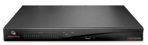 AVOCENT DSR2030 16 PORTS - PS/2 - CAT5 2-IP USERS KVM OVER IP. REFURBISHED. IN STOCK.