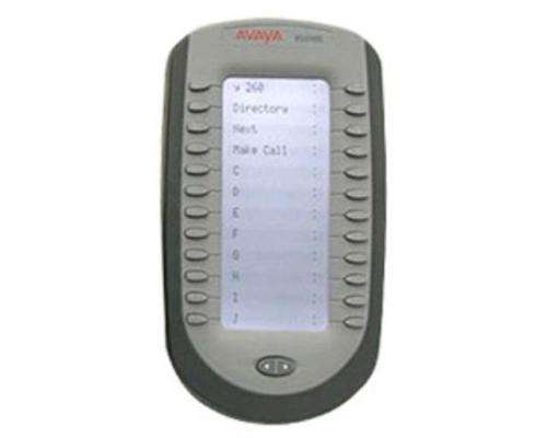 AVAYA 700381825 EU24BL IP PHONE EXPANSION BUTTON MODULE. REFURBISHED. IN STOCK.