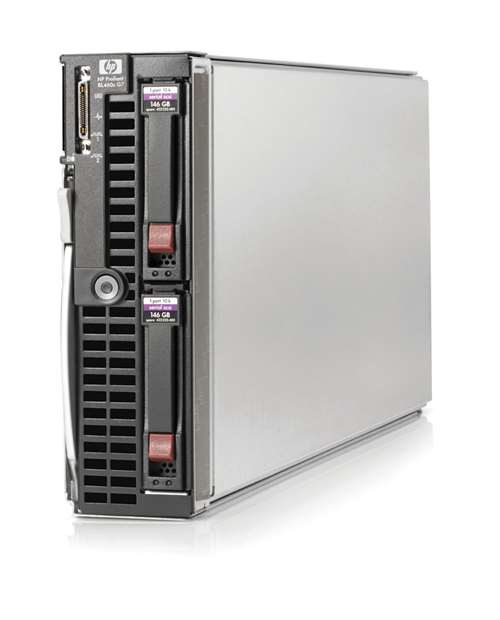 HP 637391-B21 PROLIANT BL460C G7 - 1X INTEL XEON 6-CORE E5649/ 2.53GHZ, 6GB RAM, NC553I FLEXFABRIC 10GB ADAPTER AND ONE ADDITIONAL 10/100 SERVER ADAPTER, SMART ARRAY P410I WITH NO CACHE, ILO-3, 2-WAY BLADE SERVER. REFURBISHED. IN STOCK.