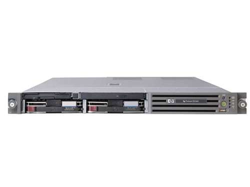 HP 382147-405 PROLIANT DL360 G4P SCSI RACK CTO CHASSIS - INTEL E7520 CHIPSET WITH NO CPU, NO RAM, NC7782 GIGABIT SERVER ADAPTER, SMART ARRAY 6I CONTROLLER, 1X 460W PS 1U RACK SERVER WITHOUT RAILS. REFURBISHED. IN STOCK.