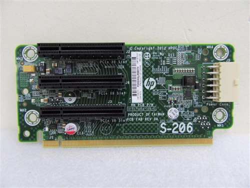 HP 735982-001 X8X8X8 PCI-E RISER BOARD FOR PROLIANT SL2500 GEN8. REFURBISHED. IN STOCK.