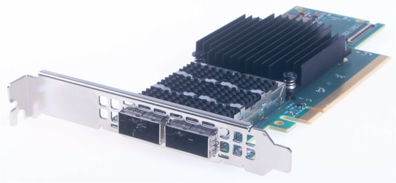 Mellanox MCX653106A-ECAT InfiniBand HDR 100GbE QSFP56 PCIe Adapter NIC. BULK. IN STOCK.