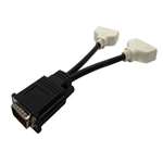 HP - DVI Y CABLE DMS-59 TO DUAL DVI CONNECTORS (285380-001). REFURBISHED. IN STOCK.