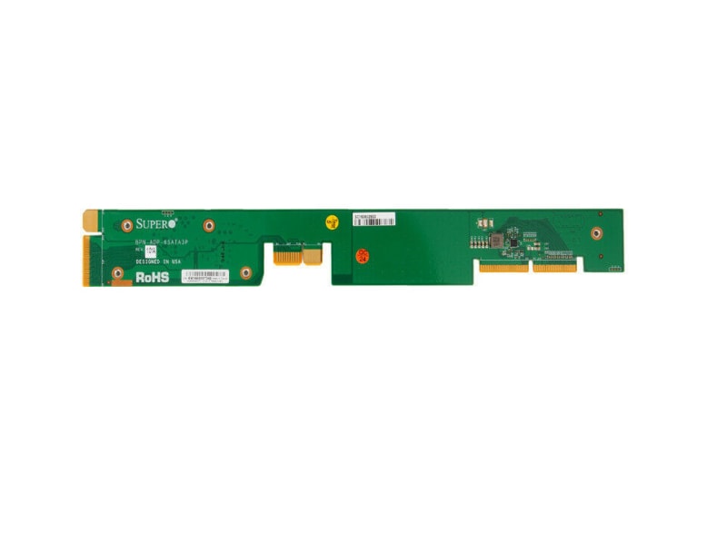 SUPERMICRO BPN-ADP-6SATA3P SUPERMICRO SATA BACKPLANE FOR X11DPT-PS 2029TP SERVER NODE. REFURBISHED. IN STOCK.
